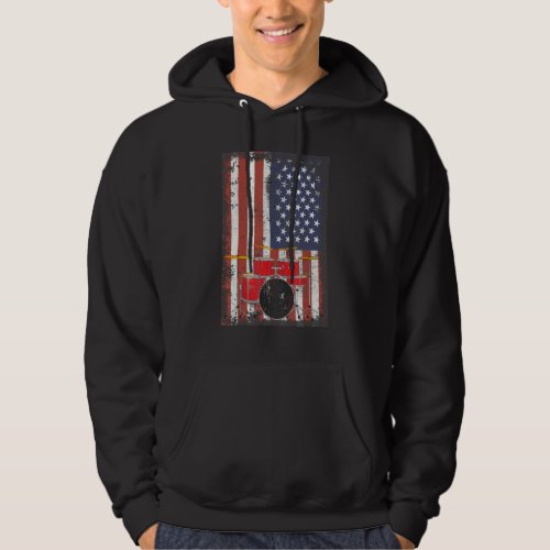 Drum Set Usa American Flag 4th Of July Patriotic D Hoodie