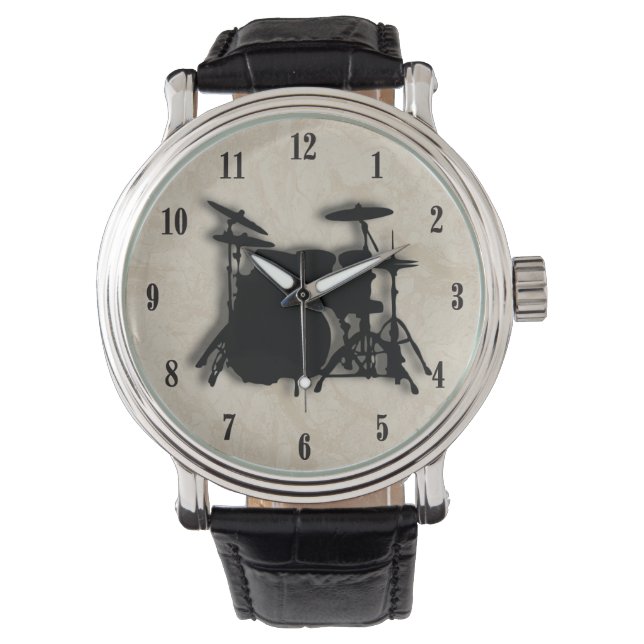 Drum Set Wrist Watch (Front)