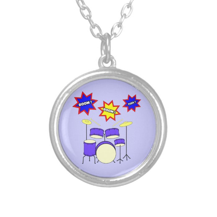 Drum Sounds Necklaces