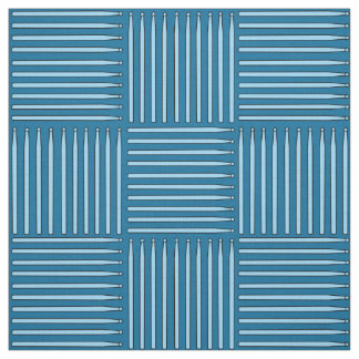 Drum Stick Crosshatch Fabric