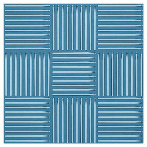 Drum Stick Crosshatch Fabric