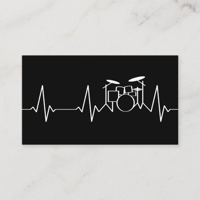 Drum Teacher Business Card (Front)