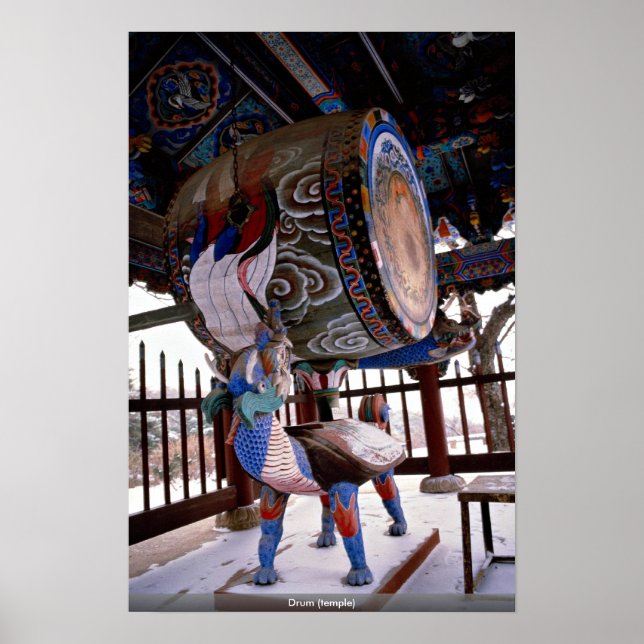 Drum (temple) poster (Front)