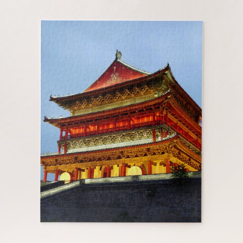 Drum Tower of XiAn Jigsaw Puzzle