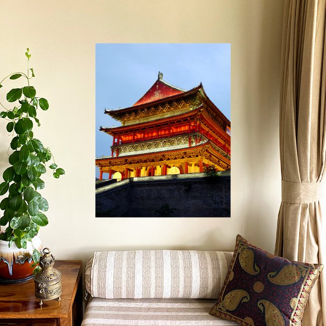 Drum Tower of Xi'An Photo Print (Creator Uploaded)