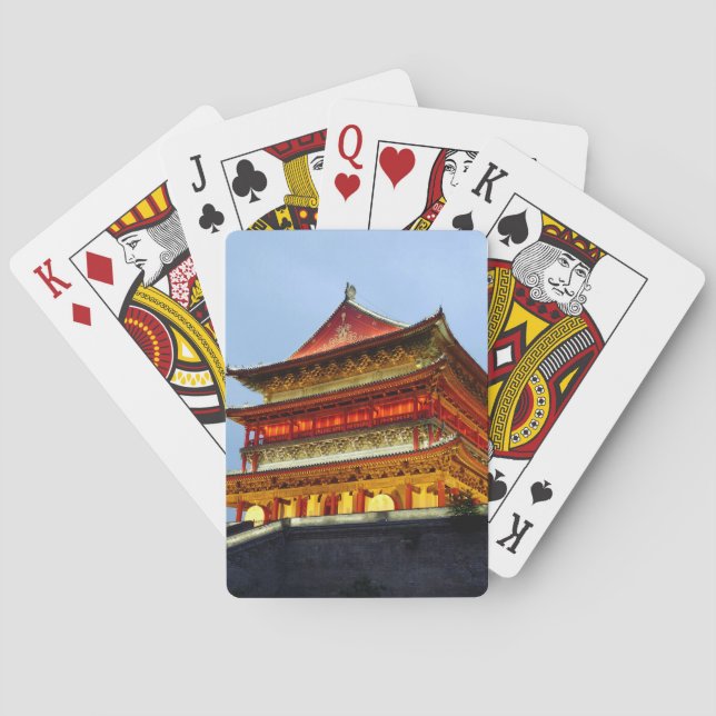 Drum Tower of Xi'An Poker Cards (Back)
