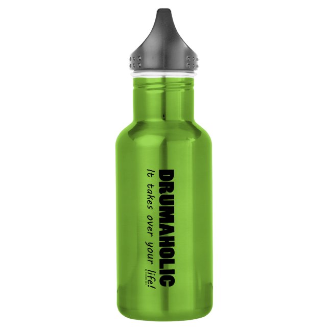 Drumaholic Life Stainless Steel Water Bottle (Left)