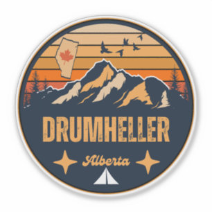 Drumheller, Alberta Sticker