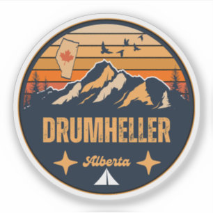 Drumheller, Alberta Sticker