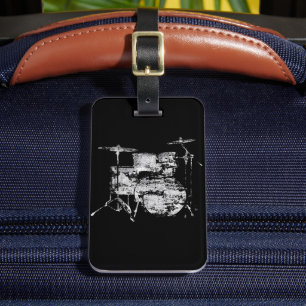 Drumkit Luggage Tag