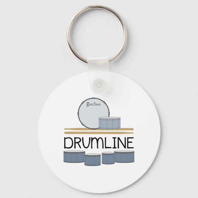 Drumline Keychain (Front)