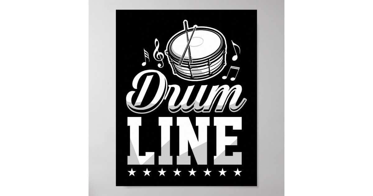 drumline-marching-band-poster-zazzle