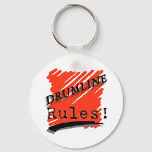 Drumline rules keychain