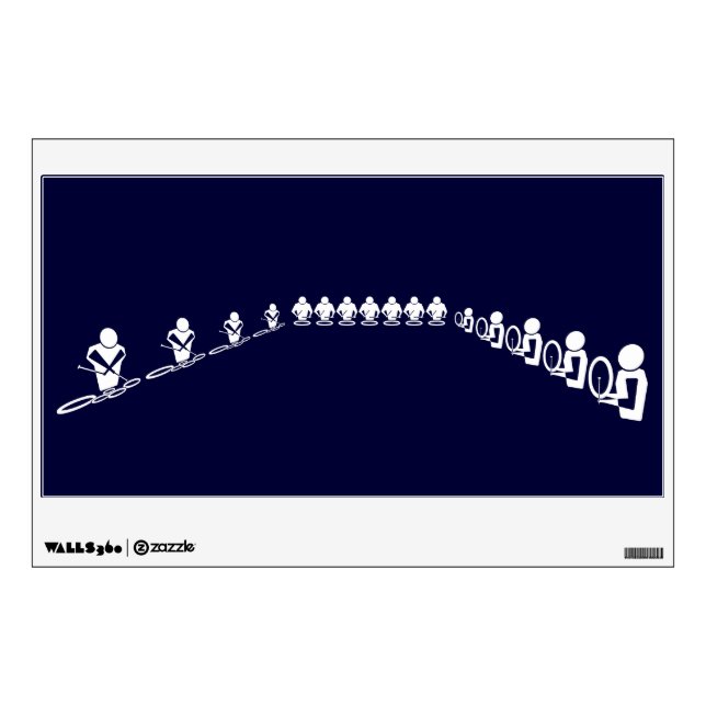 DRUMLINE WALL STICKER (Front)