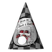 Drummer Birthday Born to Rock & Roll Drum Kit