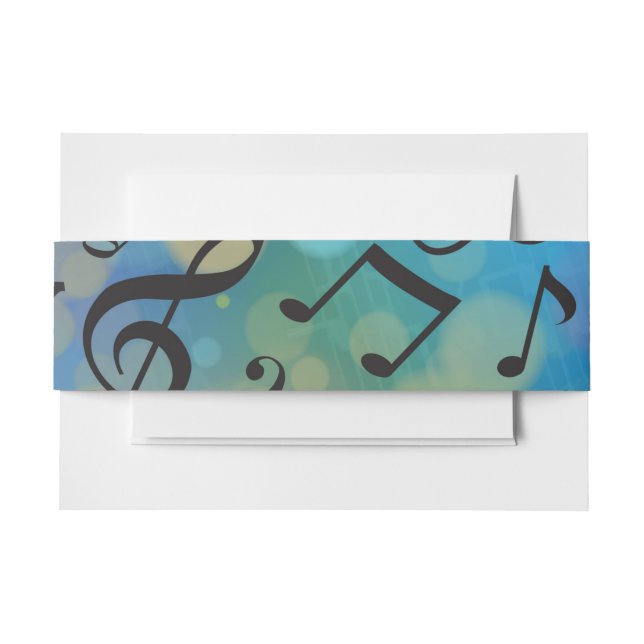 Drummer Boy Bar Bat Mitzvah Envelope Wrap Band (Front Example)