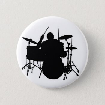 Drummer Button by Angel86 at Zazzle