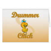 Drummer Chick (Front Horizontal)
