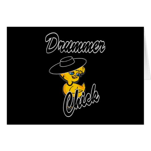 Drummer Chick #4 (Front Horizontal)