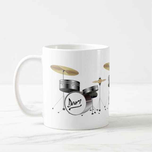 Drummer Coffee Mug (Left)