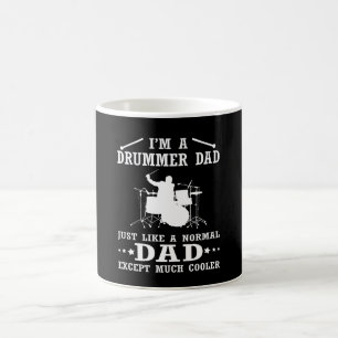 DRUMMER DAD COFFEE MUG