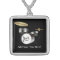 Drummer Drum Kit Personalized Music Necklace
