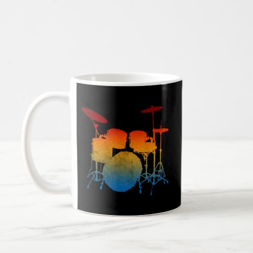 Drummer Drum Sticks Love Percussion Rock Coffee Mug