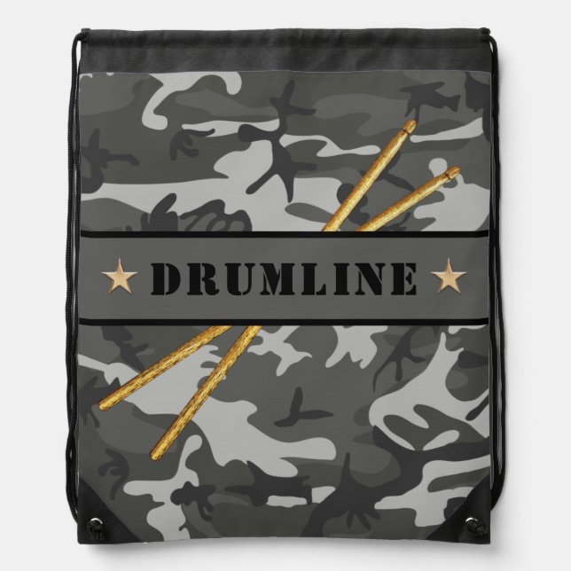 Drummer DRUMLINE Bag Drumsticks Marching Band Drum (Front)