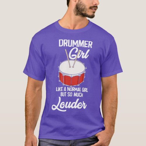 Drummer Drumming Percussion T_Shirt