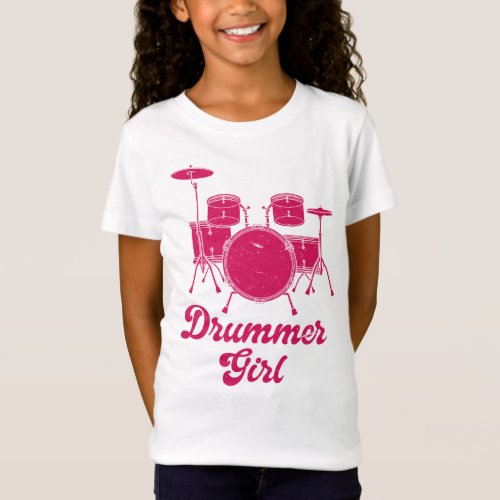 Drummer Drums Drumsticks T_Shirt