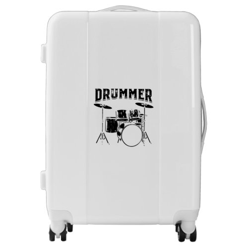 Drummer  Drums Musical Instrument Gift Idea Luggage