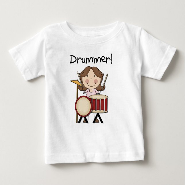 Drummer - Female Tshirts and Gifts (Front)