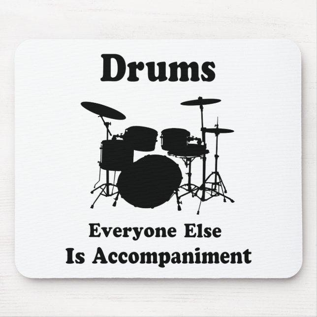 Drummer Gift Mouse Pad (Front)