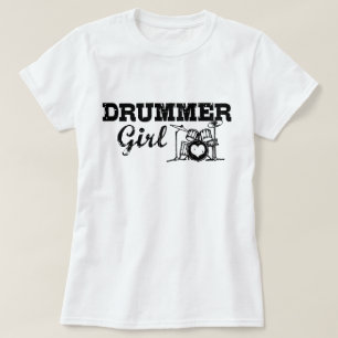Drummer Girl T-Shirt