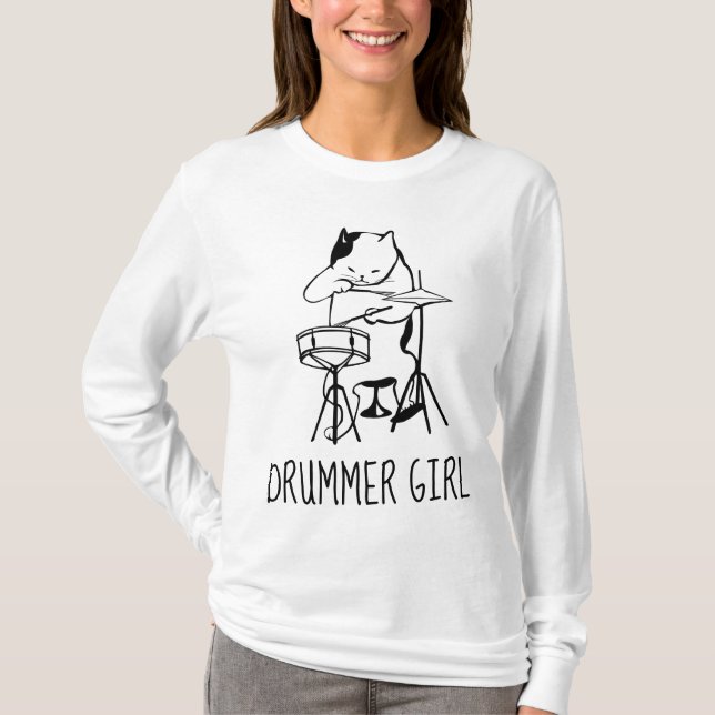 DRUMMER GIRL T-Shirts (Front)