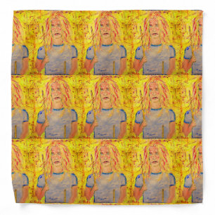 drummer girls rock bandana