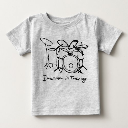 Drummer in Training Baby T_Shirt