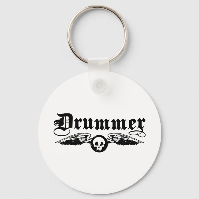 Drummer Keychain (Front)