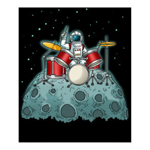 Drummer Kids Drummer Poft Drumming Percussion Poster