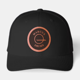 Drummer Leather Patch Hat