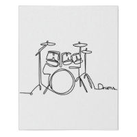 Drummer Music Design One-Line Drums 