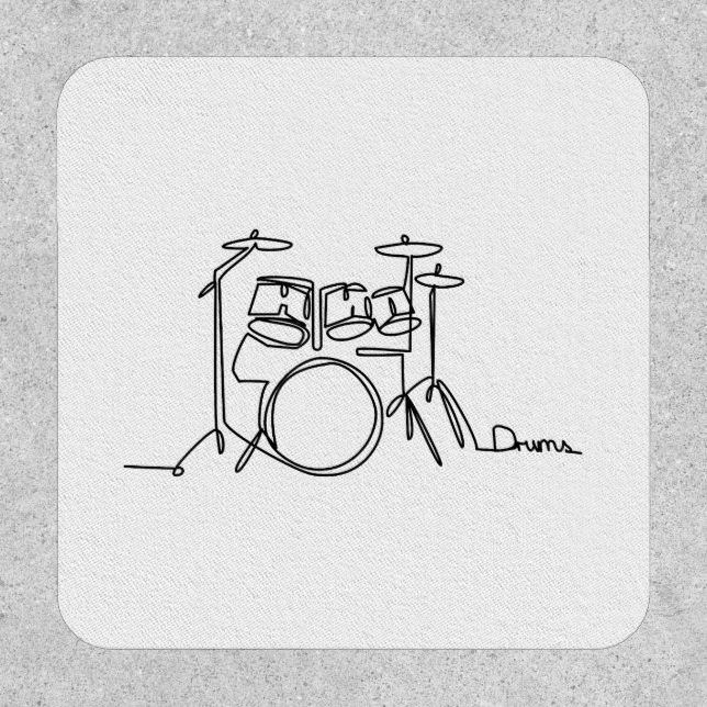 Drummer Music Design One-Line Drums  Patch (Front)
