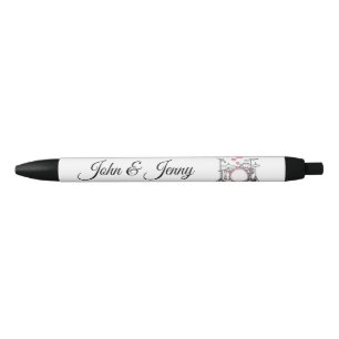 Drummer Musician Custom Wedding Favor Gift Pen