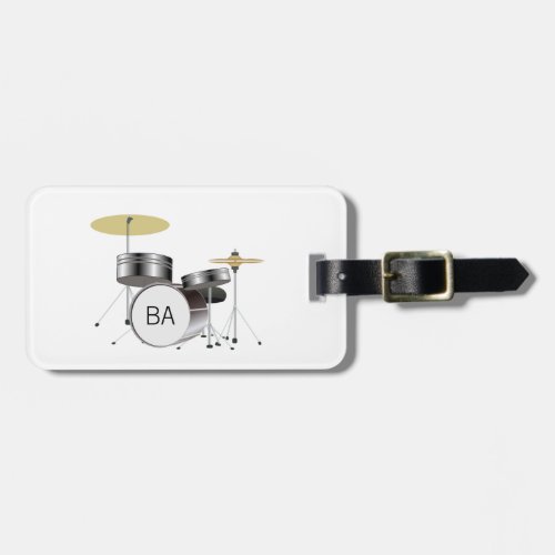 Drummer _ Musician Luggage Tag