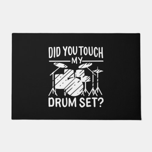 Drummer _ My Drum Set Doormat