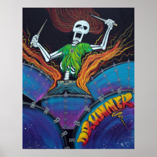 Drummer Of The Dead Poster