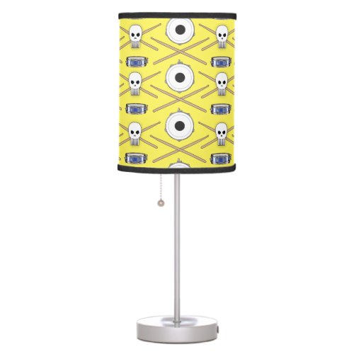 Drummer Percussionist Snare Drum Table Lamp