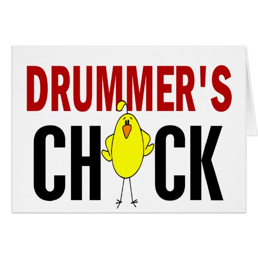 Drummer’s Chick 1 Cards (Front Horizontal)