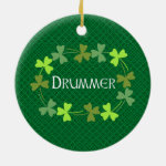 Drummer Shamrock Oval