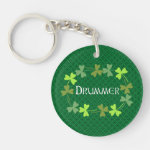 Drummer Shamrock Oval